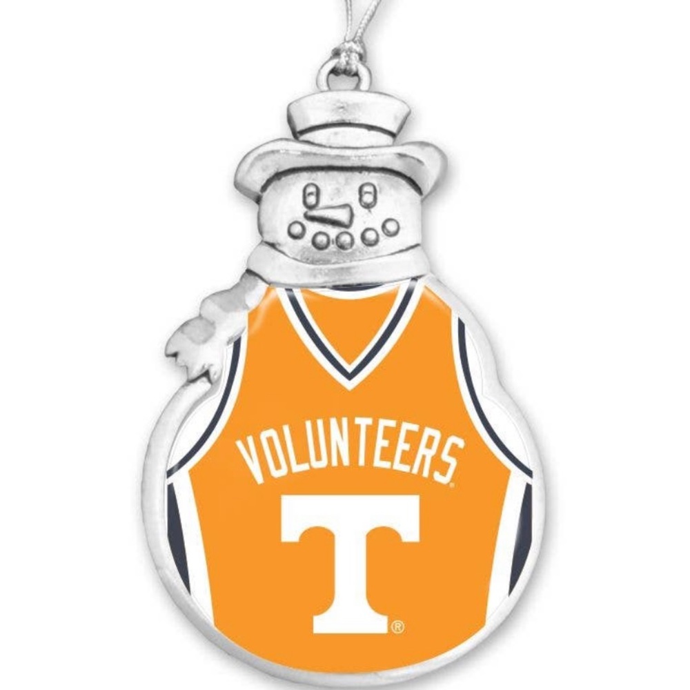 Tennessee Volunteers NCAA Snowman Ornament